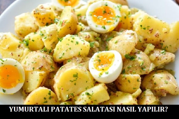 Yumurtalı Patates Salatası Yapımı