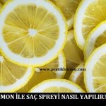 Limon ile Saç Spreyi Nasıl Yapılır