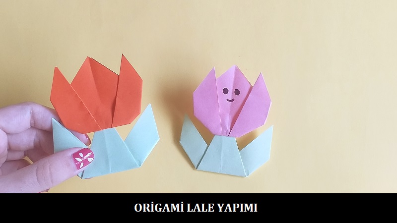 Origami Lale Yapımı